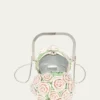 THIS ITEM IS NOT AVAILABLE.Judith Leiber CoutureBasket of Roses Blush Bouquet Top-Handle Bag