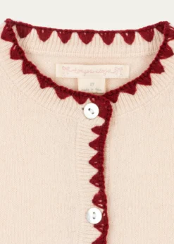 THIS ITEM IS NOT AVAILABLE.Konges SlojdCollette Cherry Embroidered Cardigan, Size 9M-10