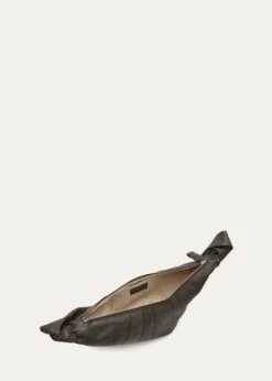 THIS ITEM IS NOT AVAILABLE.LEMAIREMen's Medium Croissant Leather Crossbody Bag