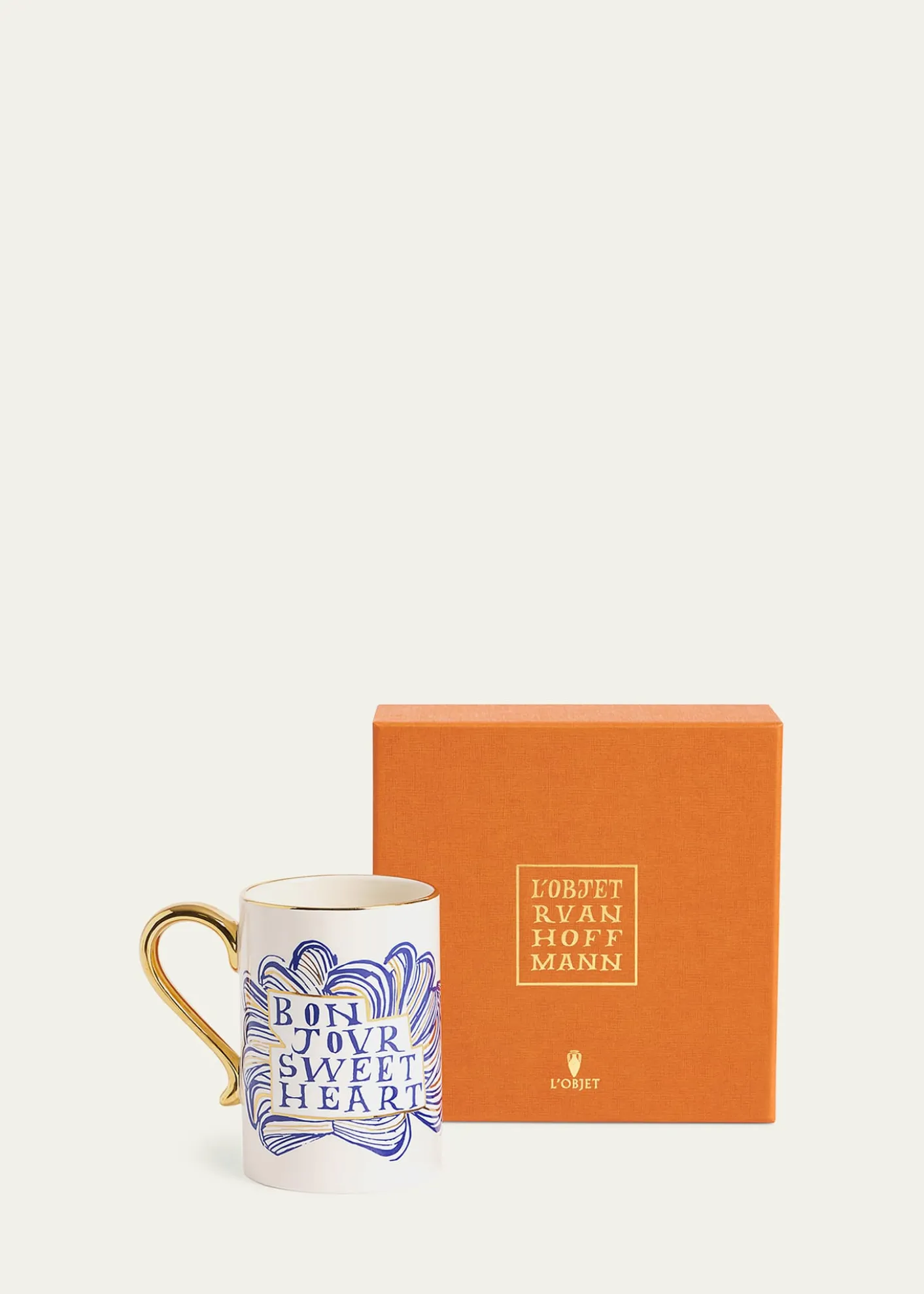 THIS ITEM IS NOT AVAILABLE.L'Objetx Ruan Hoffmann Sweetheart Mug, 13.5 oz.