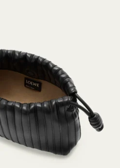 THIS ITEM IS NOT AVAILABLE.LoeweFlamenco Pleated Shoulder Bag in Napa Leather