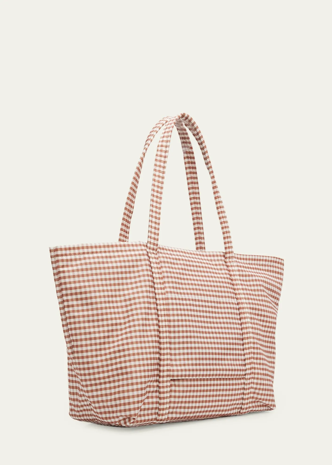THIS ITEM IS NOT AVAILABLE.Loeffler RandallDina Travel Gingham Tote Bag