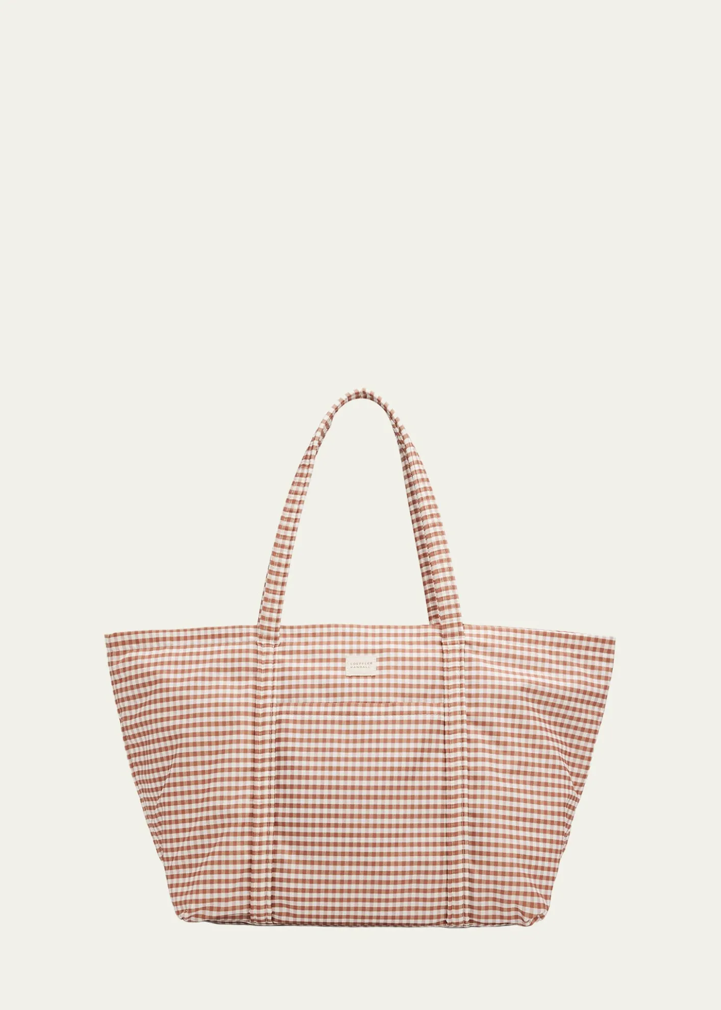 THIS ITEM IS NOT AVAILABLE.Loeffler RandallDina Travel Gingham Tote Bag