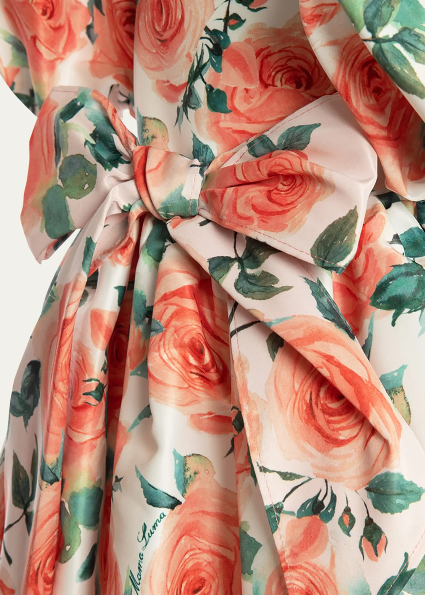 THIS ITEM IS NOT AVAILABLE.Mama LumaGirl's Rose Balloon-Sleeve Dress, SIze 3T-12