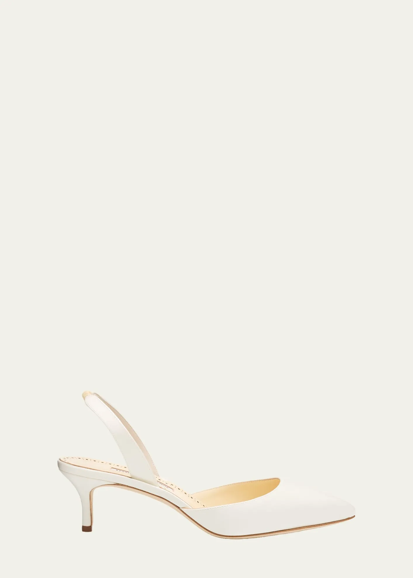 THIS ITEM IS NOT AVAILABLE.Manolo BlahnikCarolyne Kitten-Heel Halter Pumps