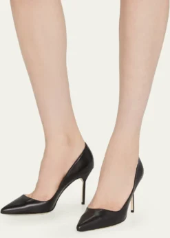 THIS ITEM IS NOT AVAILABLE.Manolo BlahnikLambskin Leather Stiletto Pumps