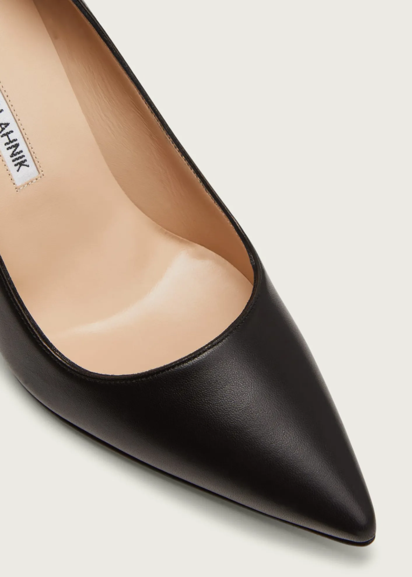 THIS ITEM IS NOT AVAILABLE.Manolo BlahnikLambskin Leather Stiletto Pumps