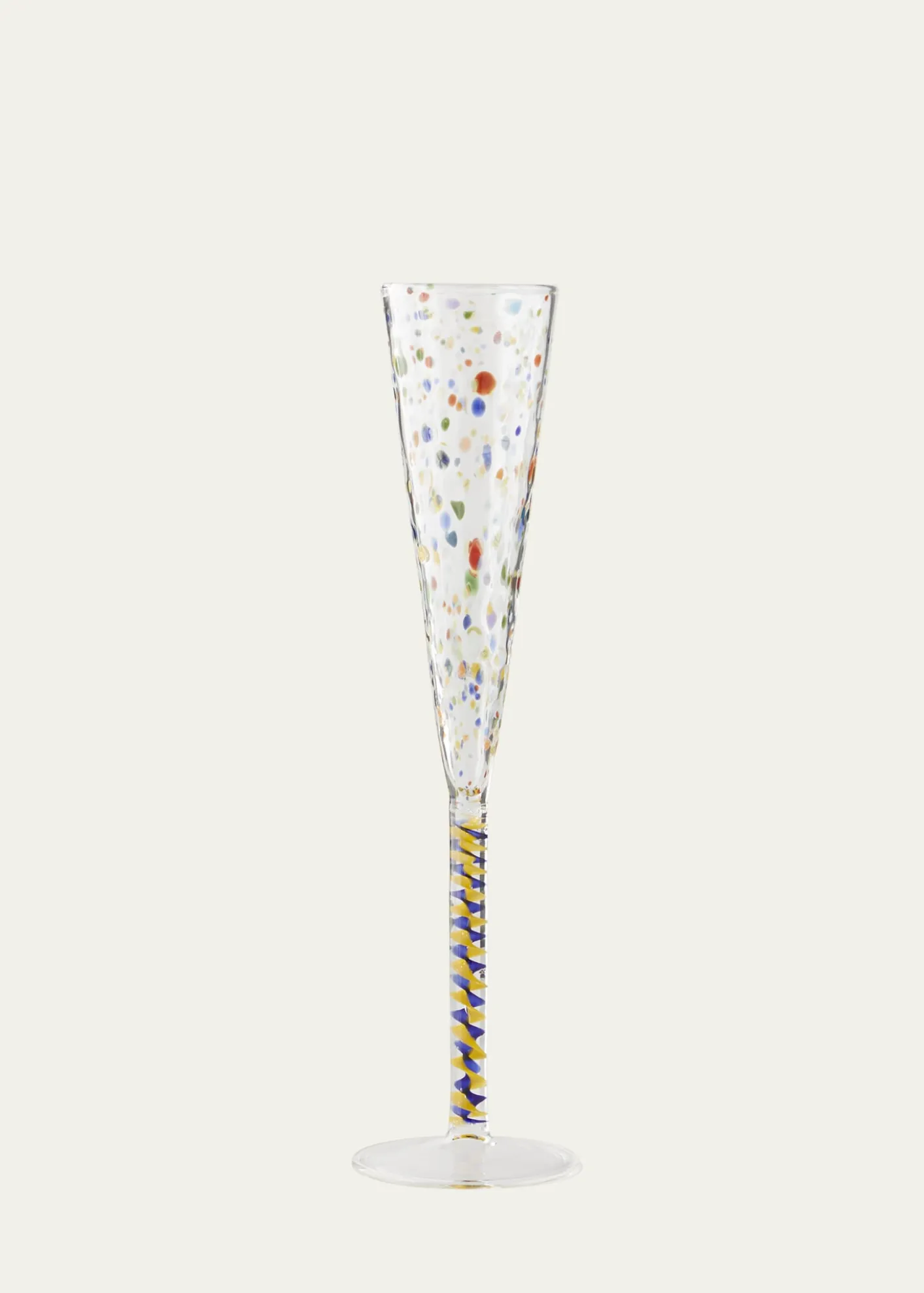 THIS ITEM IS NOT AVAILABLE.Massimo LunardonMulticolor Champagne Flute
