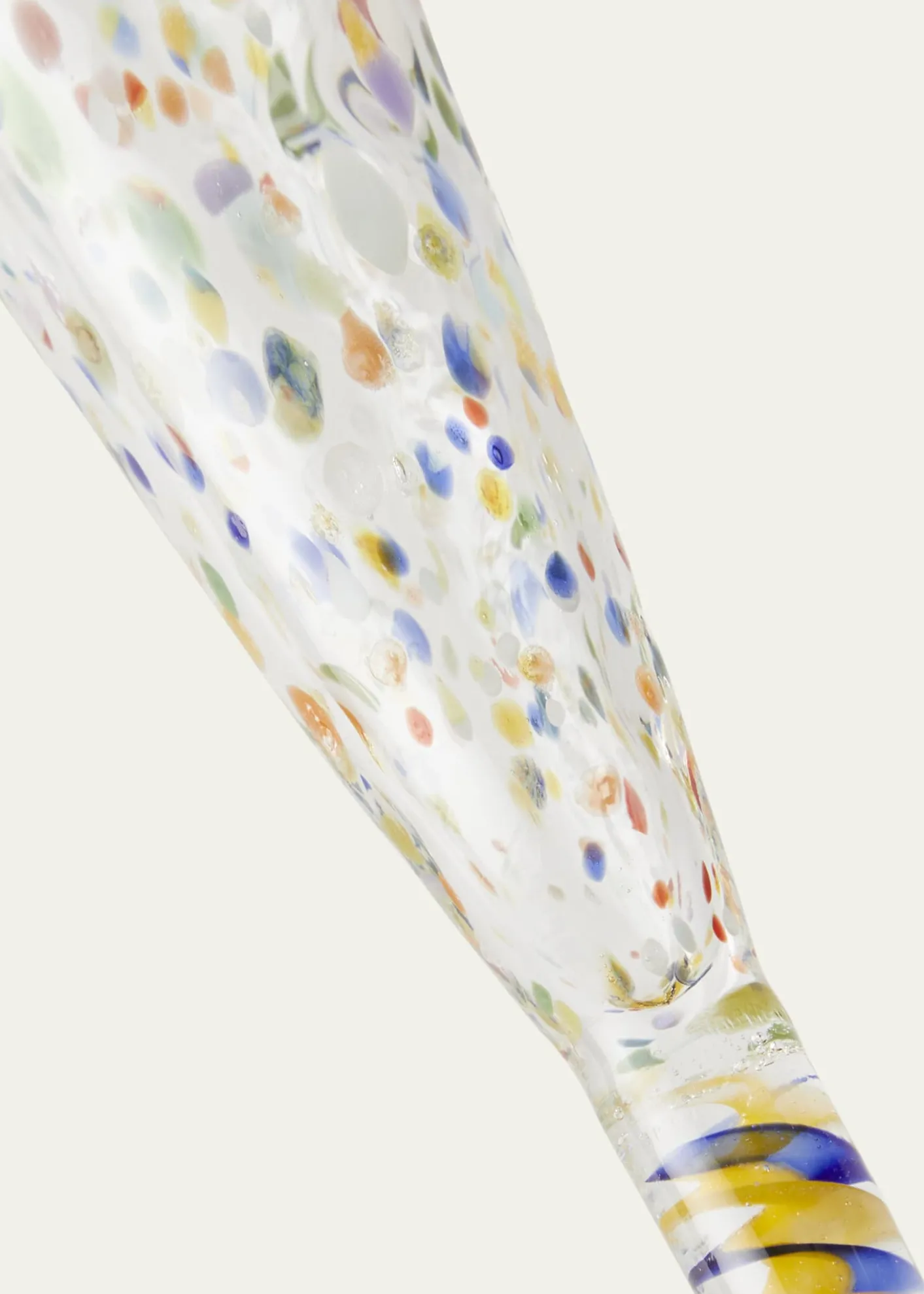 THIS ITEM IS NOT AVAILABLE.Massimo LunardonMulticolor Champagne Flute