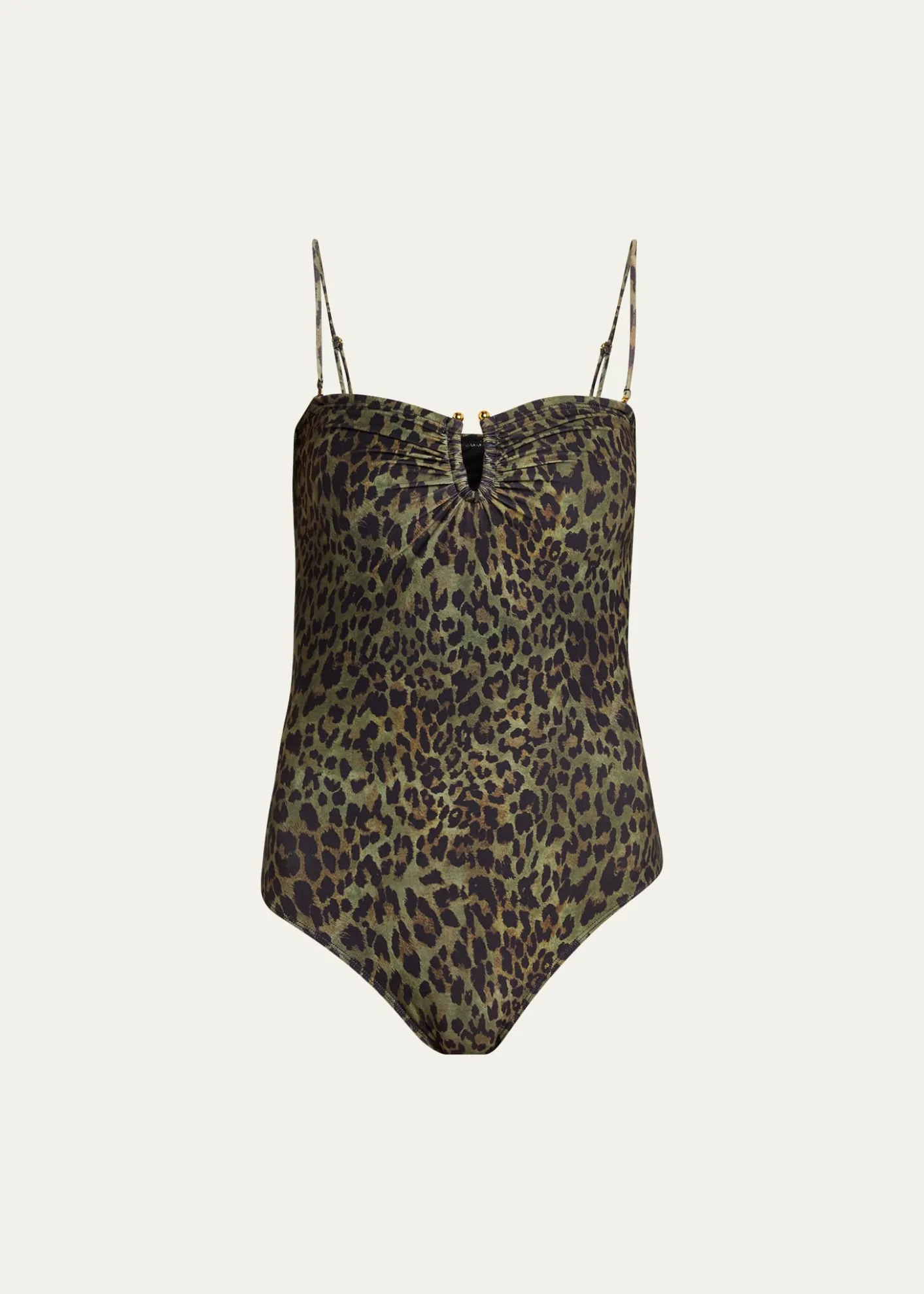 THIS ITEM IS NOT AVAILABLE.Nili LotanLeopard One-Piece Swimsuit