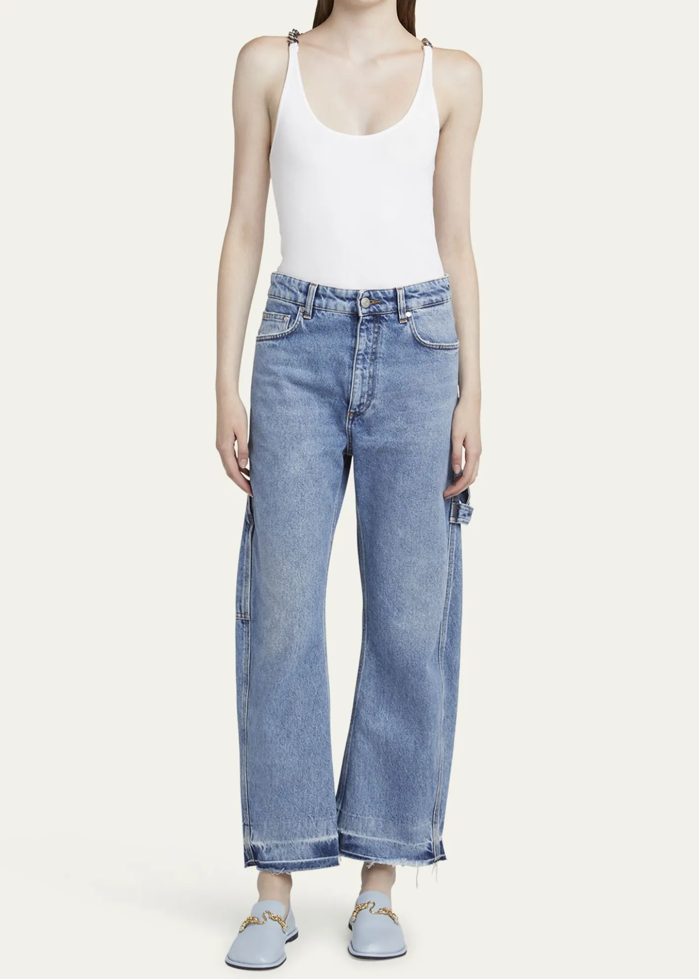 THIS ITEM IS NOT AVAILABLE.Stella McCartneyRyder Vegan Leather Chain Loafers