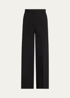 THIS ITEM IS NOT AVAILABLE.TheoryGood Crunch High-Waist Wide-Leg Trousers