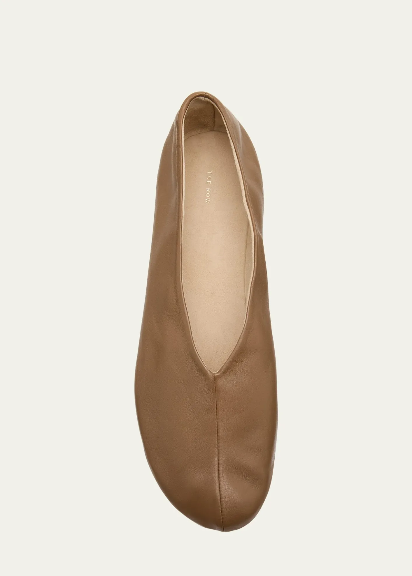 THIS ITEM IS NOT AVAILABLE.THE ROWStella Lambskin Ballerina Slippers