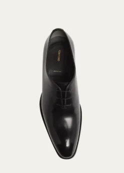 THIS ITEM IS NOT AVAILABLE.TOM FORDMen's Burnished Leather Oxfords