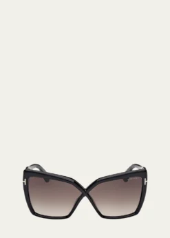 THIS ITEM IS NOT AVAILABLE.TOM FORDFiore Acetate Butterfly Sunglasses