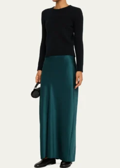 THIS ITEM IS NOT AVAILABLE.VinceSatin Bias Skirt