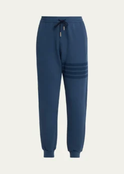 Thom BrowneMen's 4-Bar Cotton Sweatpants