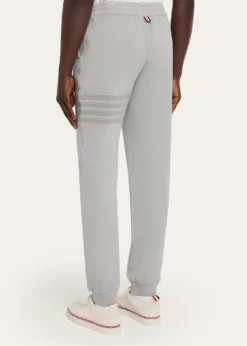 Thom BrowneMen's 4-Bar Cotton Sweatpants