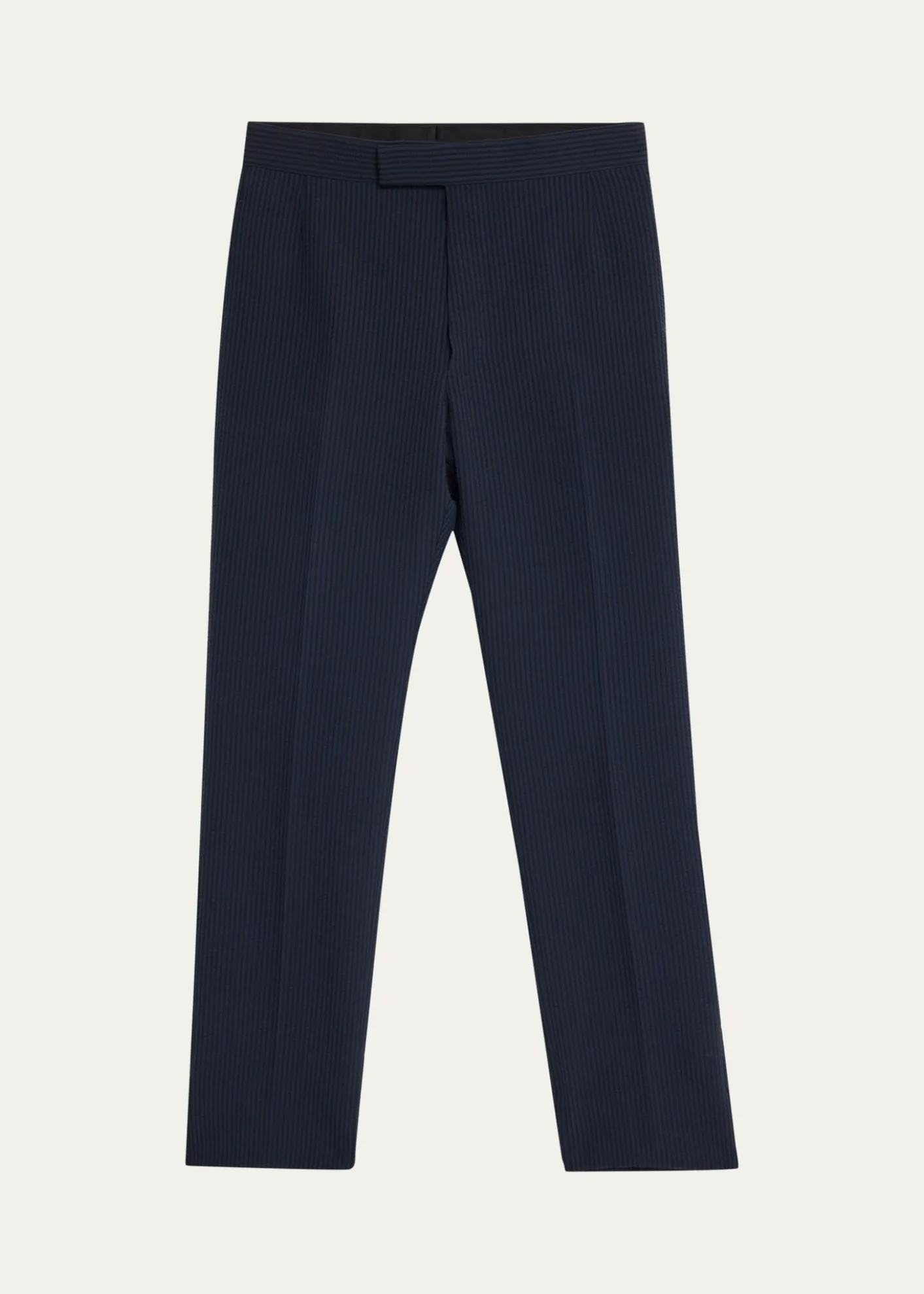 Thom BrowneStripe Cotton Tailored Pants