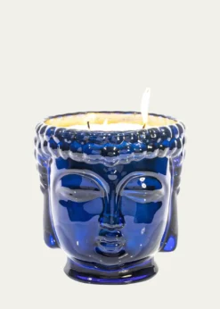 Thompson Ferrier40 oz Caesonia Sapphire Blue Buddha Candle