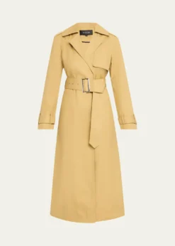 ToccinDeclan Classic Belted Trench Coat