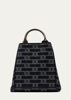 Tod'sChain-Link Denim Top-Handle Bag