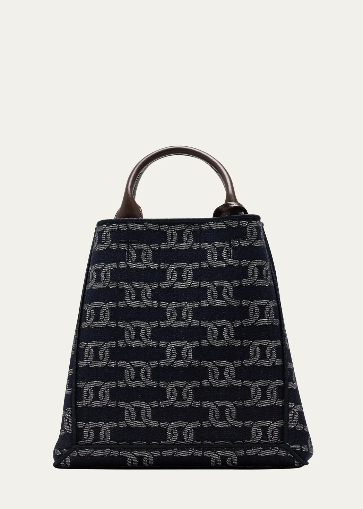 Tod'sChain-Link Denim Top-Handle Bag
