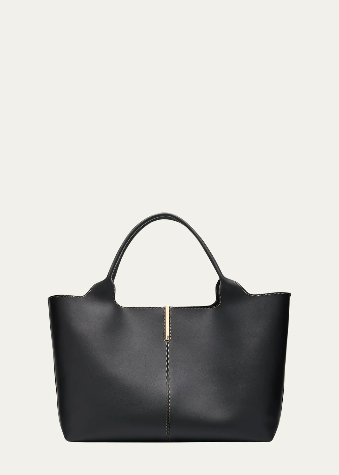Tod'sMedium Leather Tote Shopping Bag