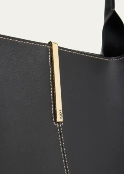 Tod'sMedium Leather Tote Shopping Bag