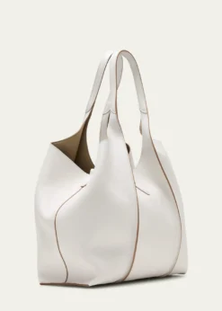Tod'sMedium Leather T Timeless Tote Shopping Bag