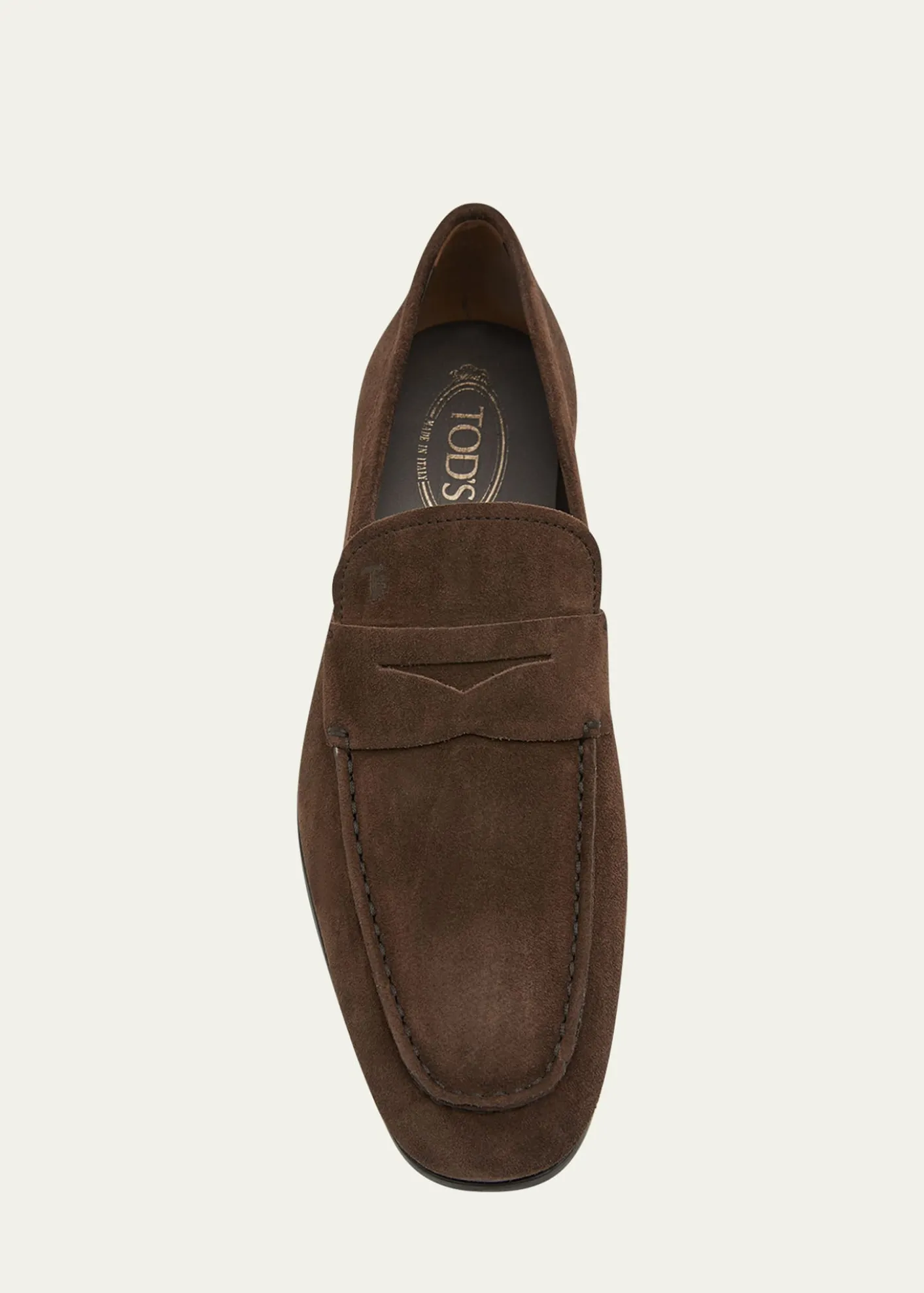 Tod'sMen's Moccasino Suede Penny Loafers