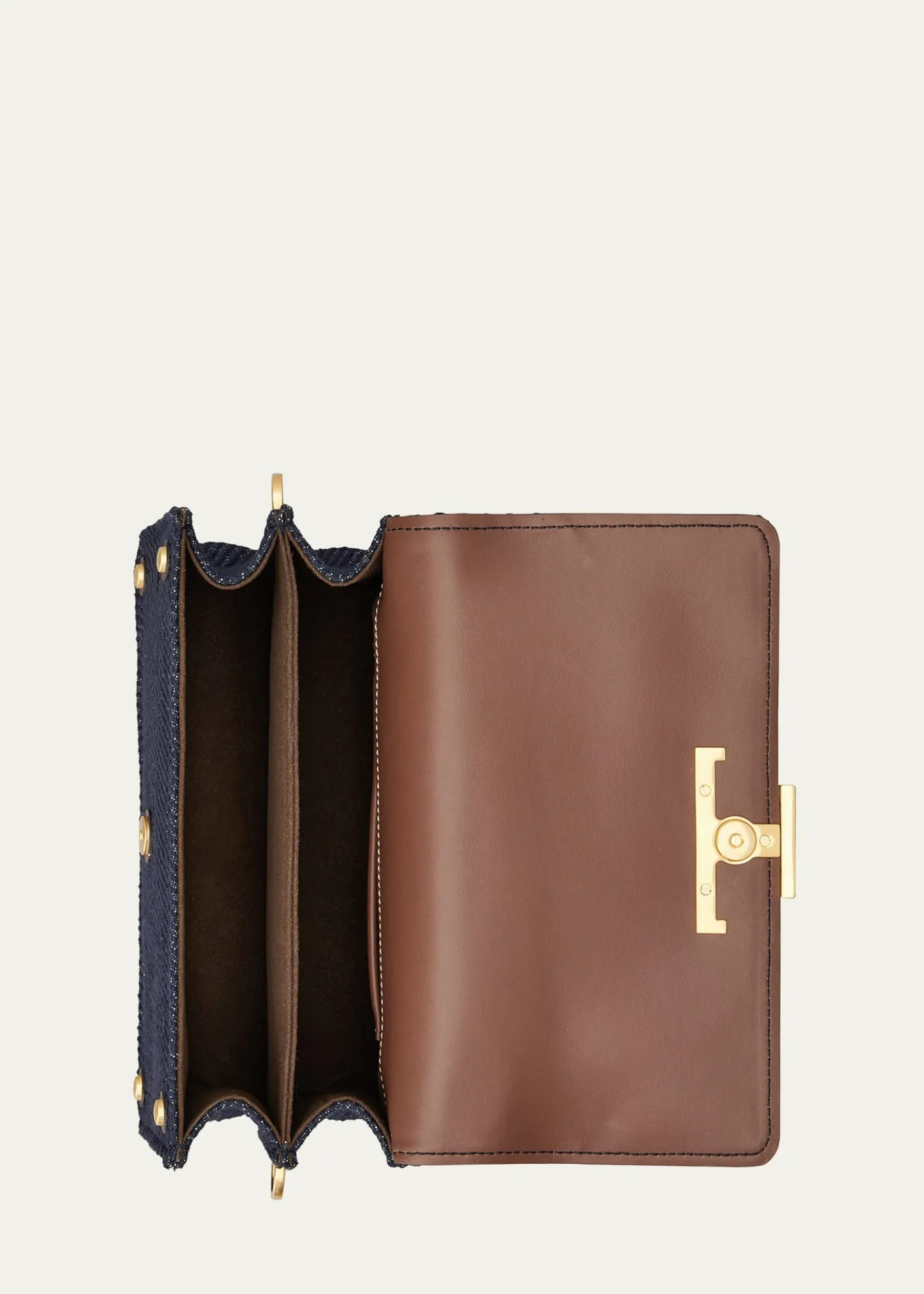 Tod'sMini Flap Denim Shoulder Bag