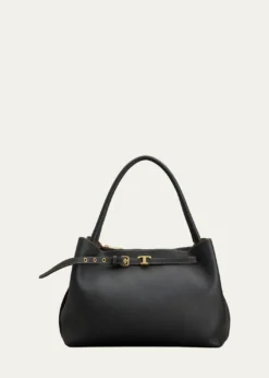 Tod'sSmall Timeless T Belted Leather Shoulder Bag