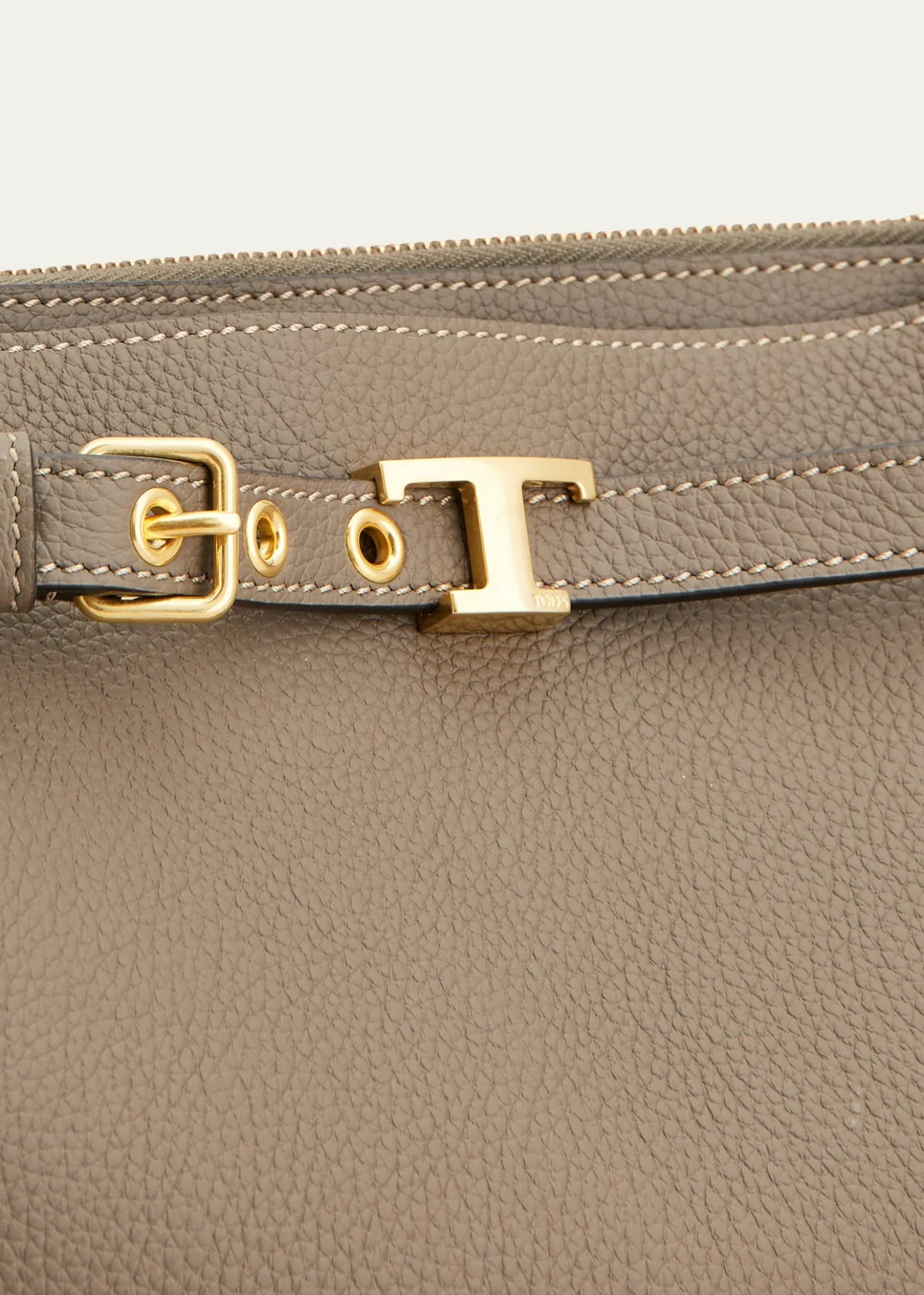 Tod'sT Timeless Belted Leather Top-Handle Bag