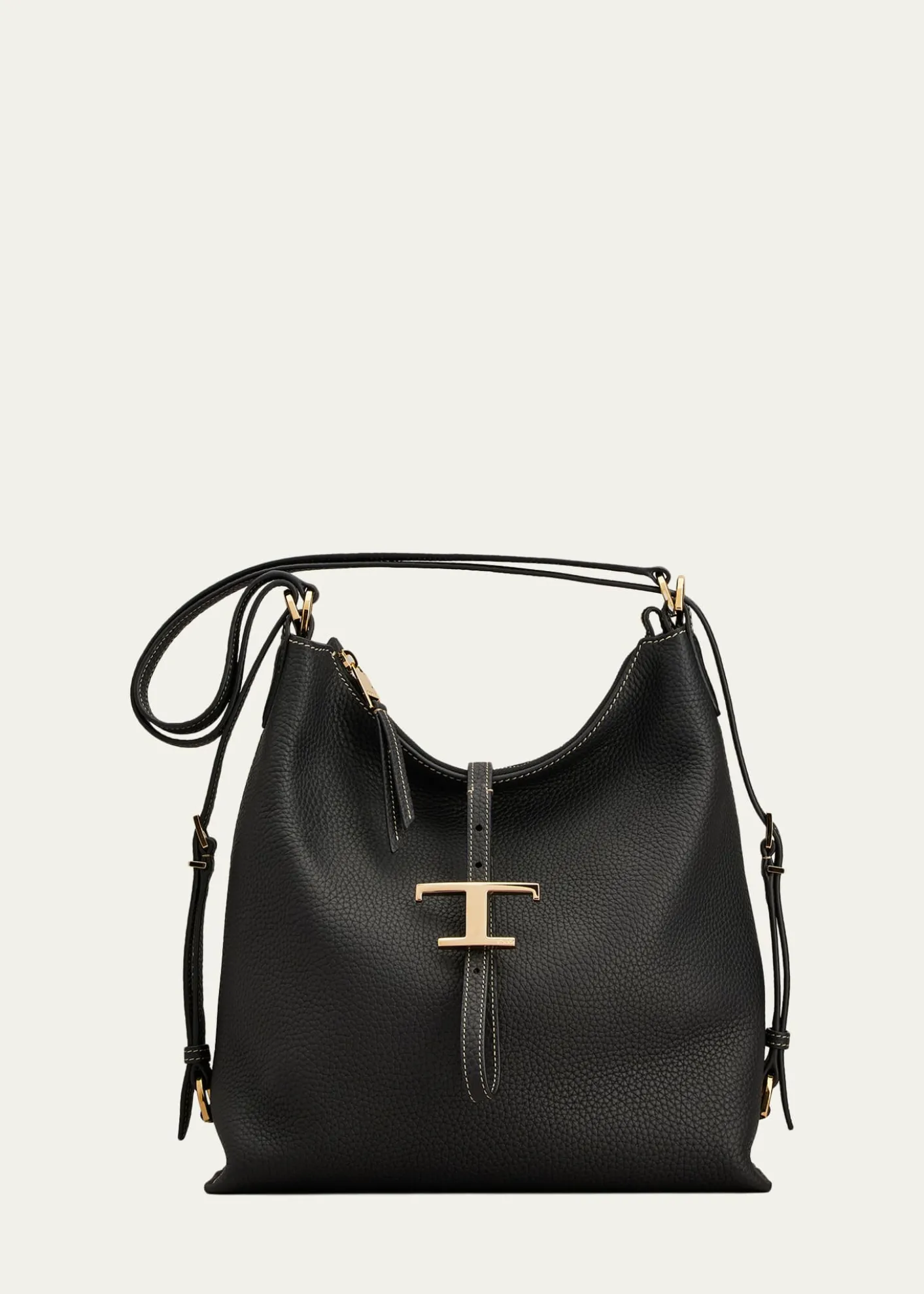 Tod'sT Timeless Grain Leather Shoulder Bag