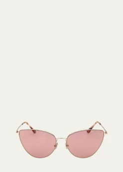 TOM FORDAnais Metal Cat-Eye Sunglasses