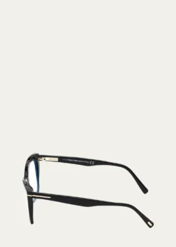 TOM FORDBlue Block Acetate Cat-Eye Optical Glasses