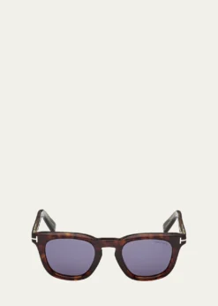 TOM FORDIcon 48mm Acetate Square Sunglasses