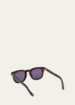 TOM FORDIcon 48mm Acetate Square Sunglasses