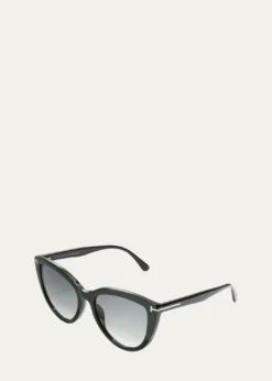 TOM FORDIsabella Plastic Cat-Eye Sunglasses
