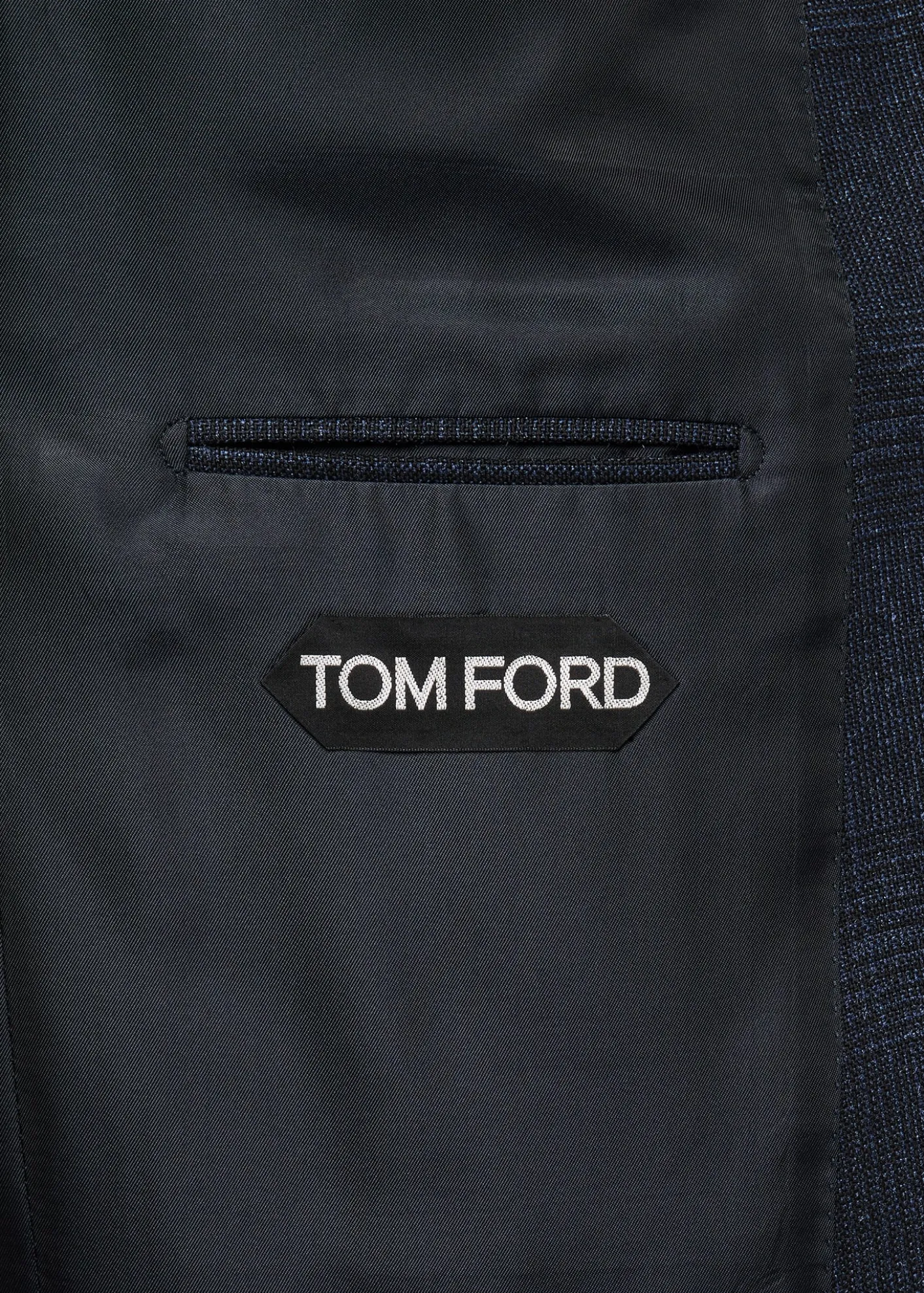 TOM FORDMen's Check Single-Breasted Suit