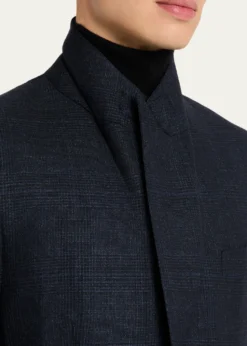 TOM FORDMen's Check Single-Breasted Suit
