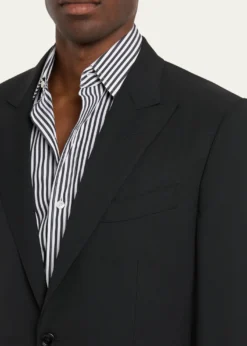 TOM FORDMen's Wool Peak Lapel Two-Piece Suit
