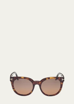 TOM FORDMoira Acetate Butterfly Sunglasses