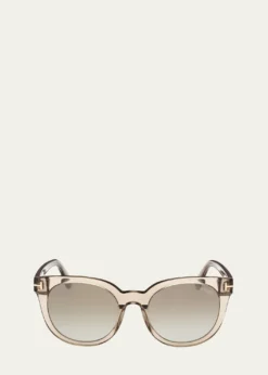 TOM FORDMoira Acetate Butterfly Sunglasses