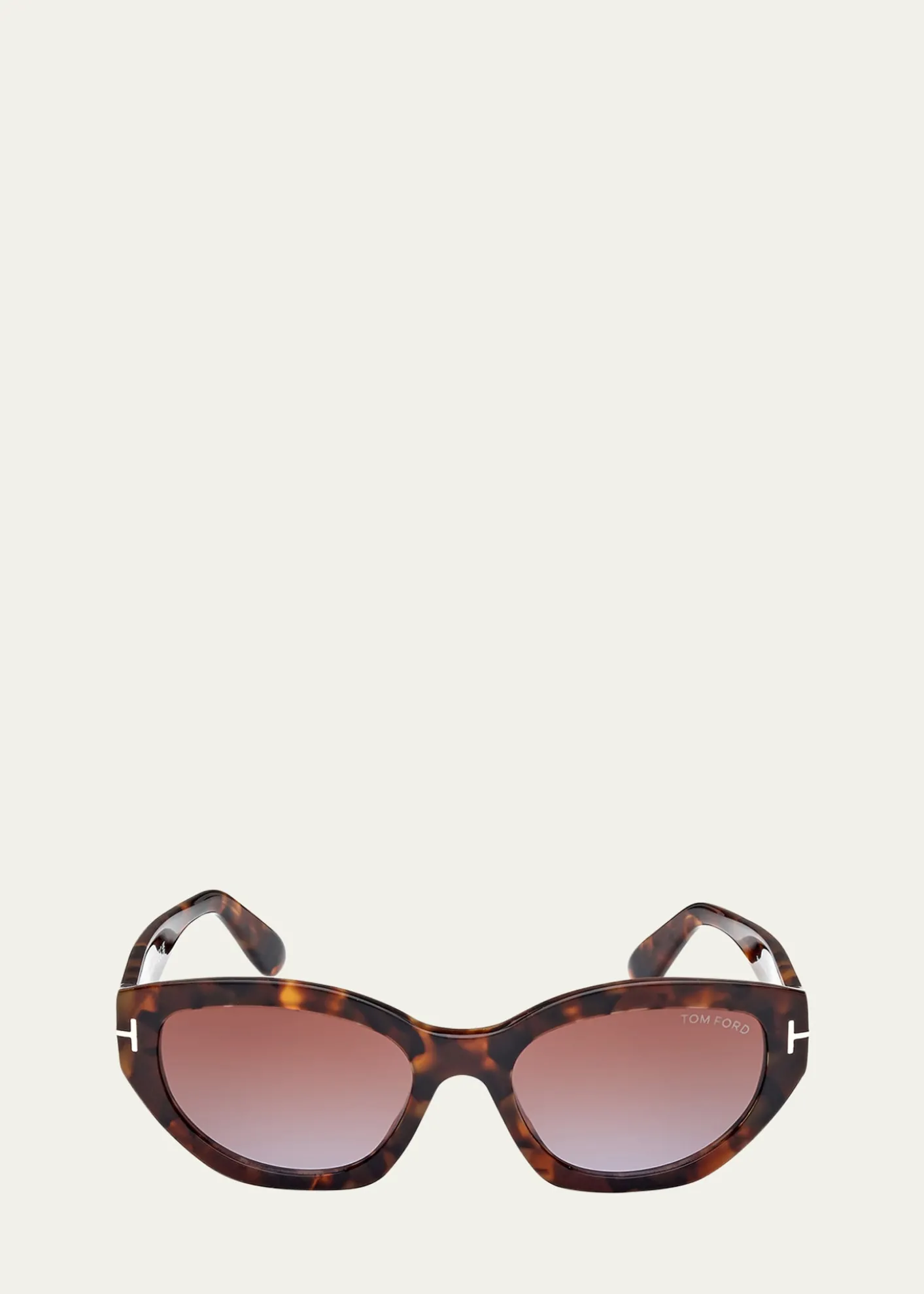 TOM FORDSignature T Acetate Cat-Eye Sunglasses