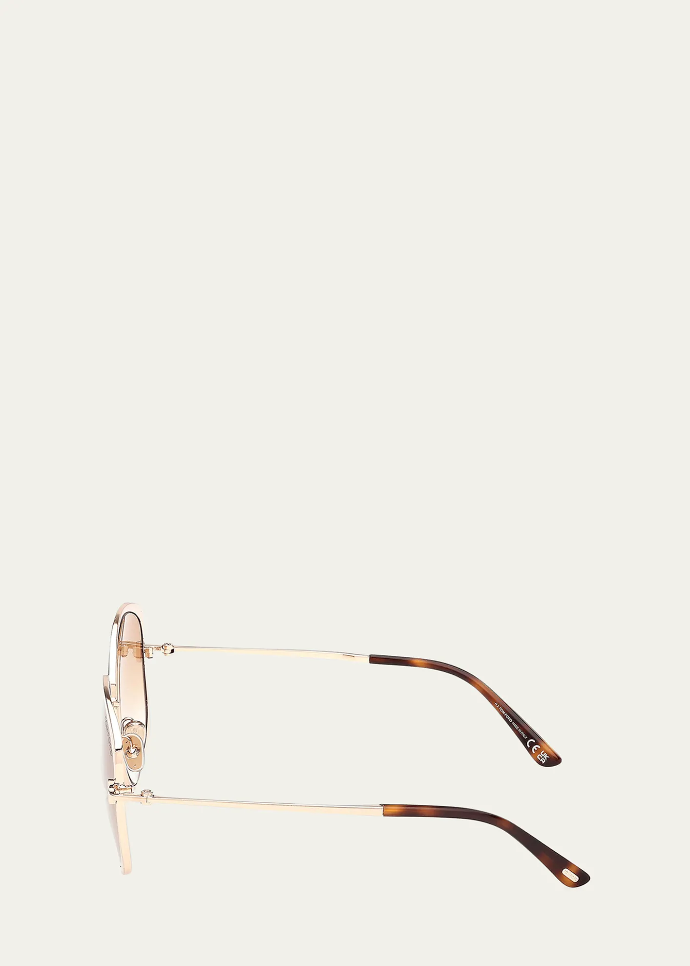 TOM FORDAbbey 58MM Geometric Sunglasses