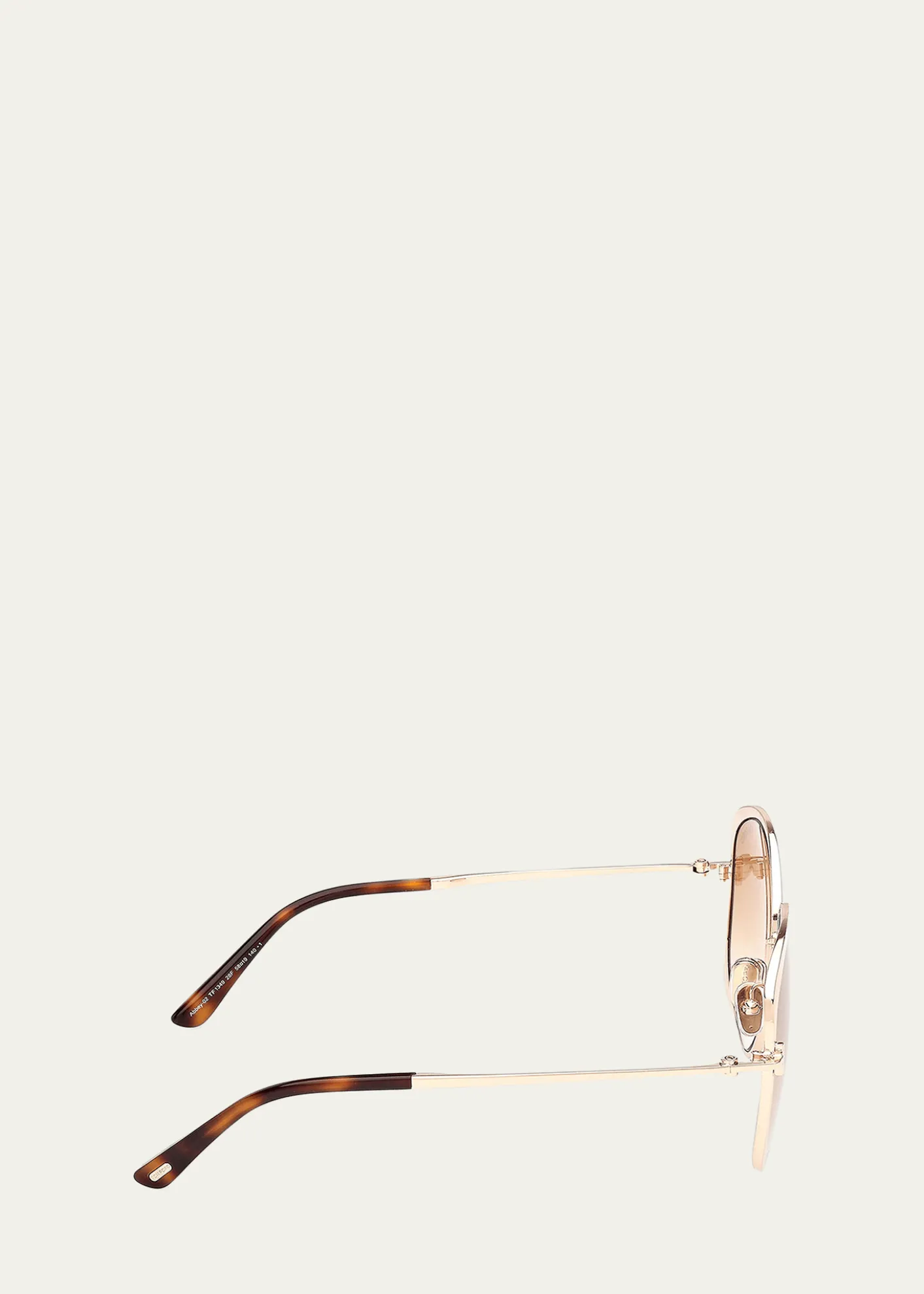 TOM FORDAbbey 58MM Geometric Sunglasses
