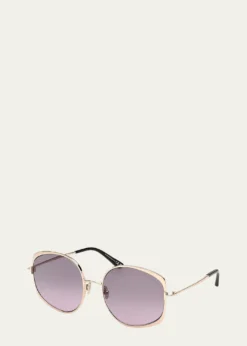 TOM FORDAbbey 58MM Geometric Sunglasses