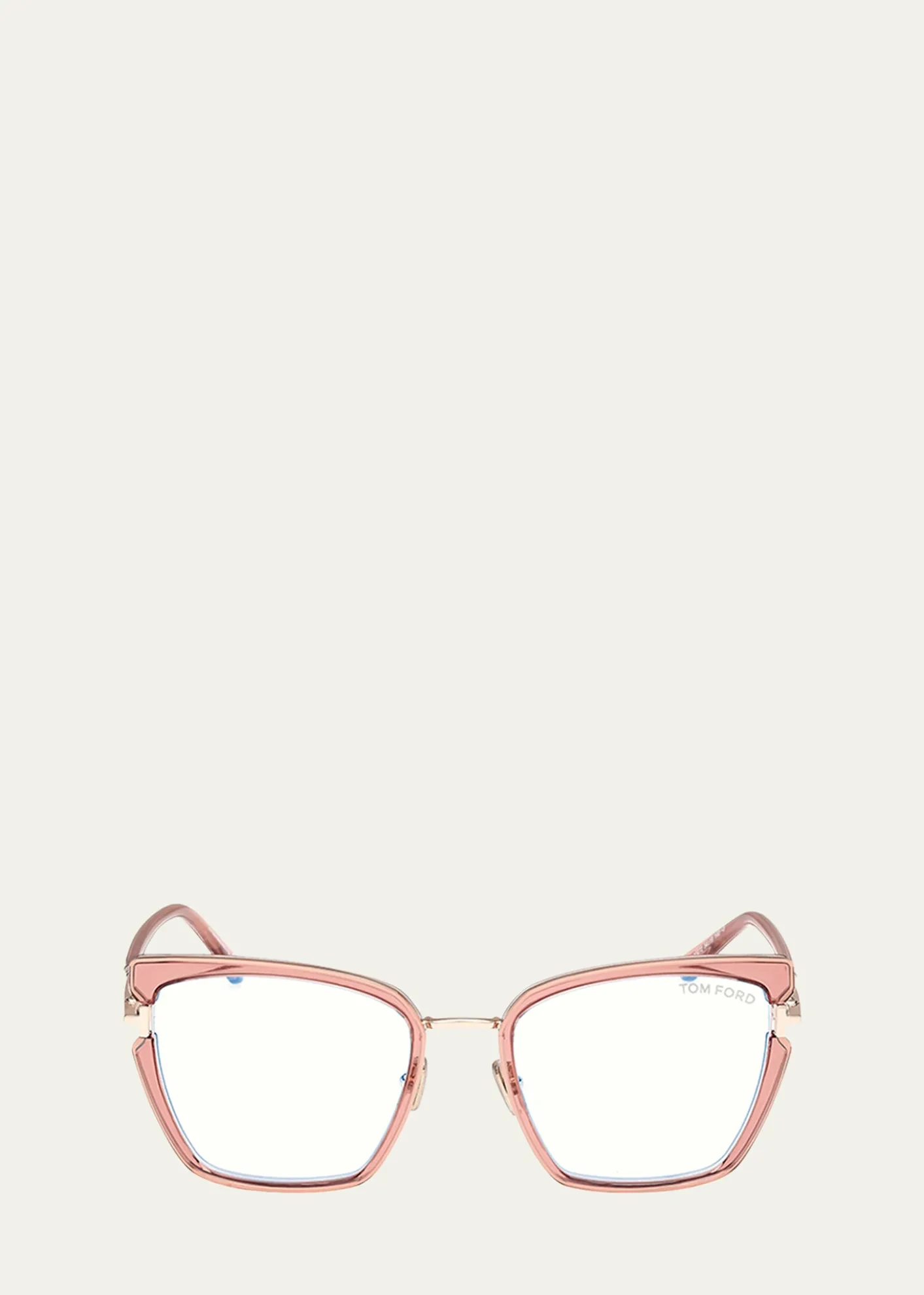 TOM FORDAcetate Butterfly Optical Glasses